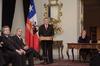Ministro Lavados en promulgaci�n de reformas a Ley de Libre Competencia